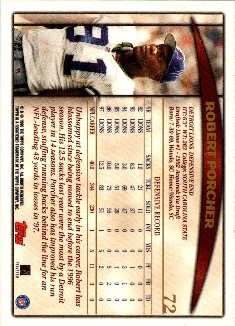 1998 Topps Robert Porcher