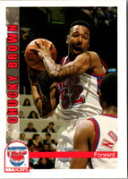 1992 Hoops Chucky Brown #427