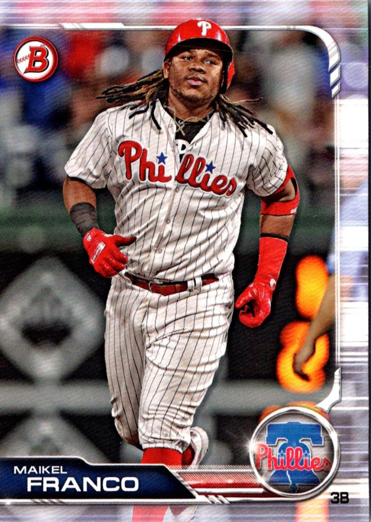 2019 Bowman Maikel Franco