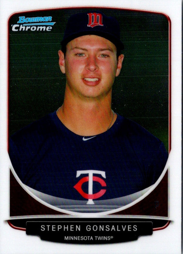 2013 Bowman Draft Picks & Prospects Chrome Stephen Gonsalves #BDPP49