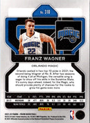 2021 Panini Prizm Blue Franz Wagner