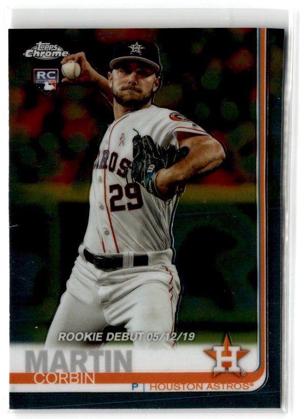 2019 Topps Chrome Update Edition Corbin Martin #60 Rookie