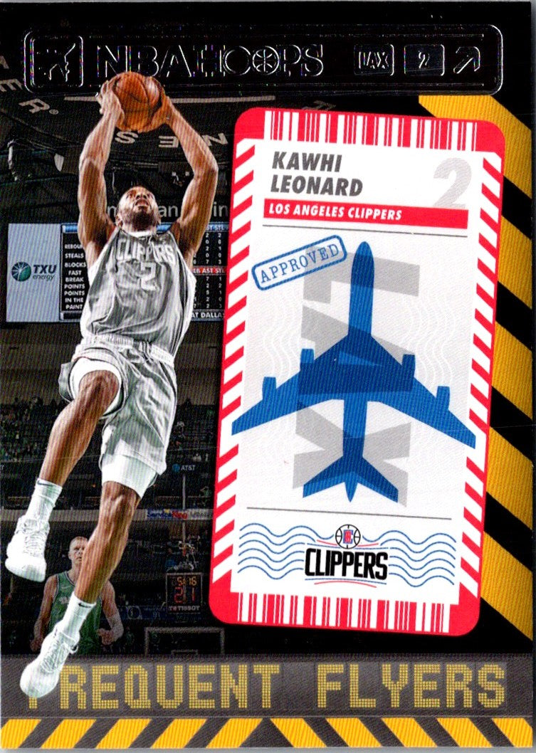 2021 Panini Impeccable Silver NBA Logo Kawhi Leonard