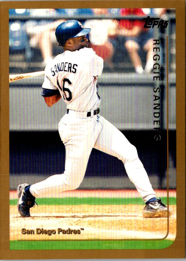 1999 Topps Traded & Rookies Reggie Sanders #T76