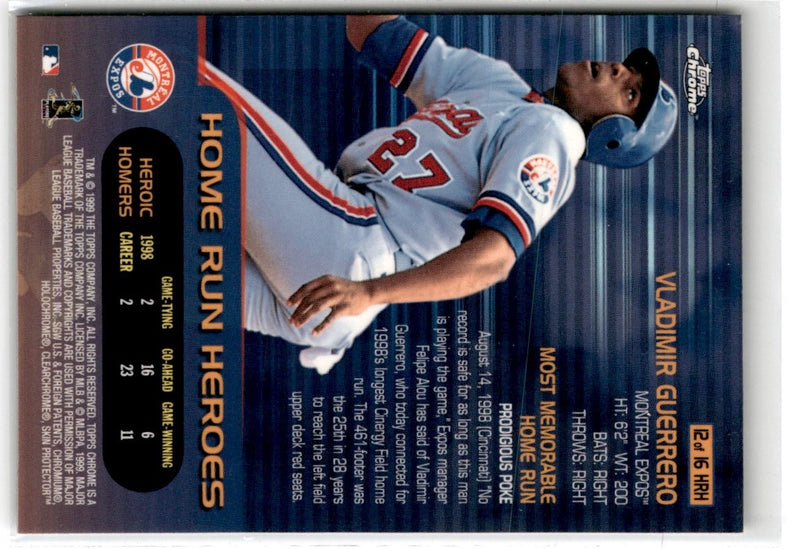 1999 Pacific Crown Royale Vladimir Guerrero