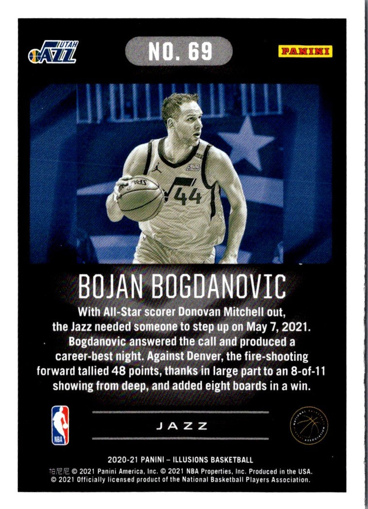 2021 Panini Select Bojan Bogdanovic