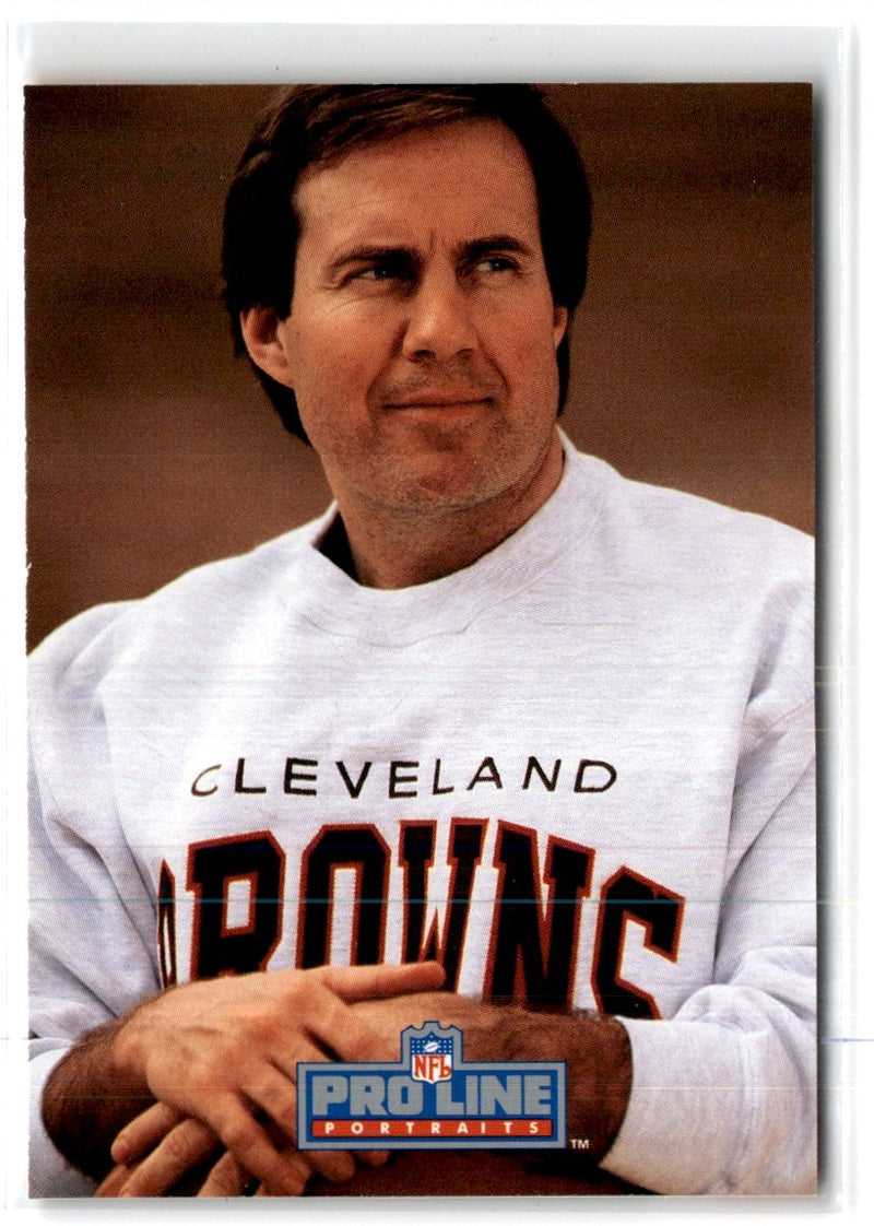 1991 Pro Line Portraits Bill Belichick