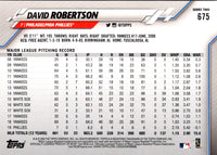 2020 Topps David Robertson #675
