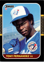 1987 Donruss Tony Fernandez #72