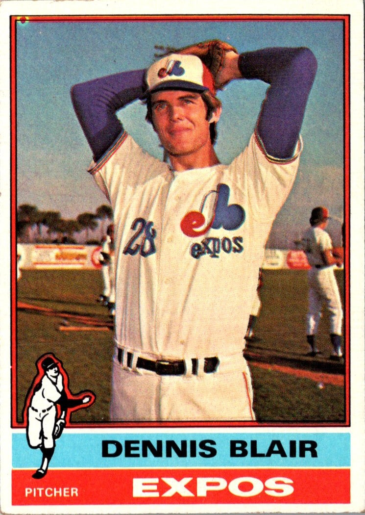 1976 Topps Dennis Blair