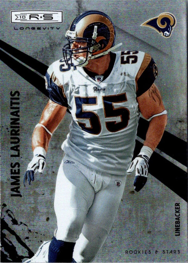 2010 Panini Rookies & Stars Longevity James Laurinaitis #136