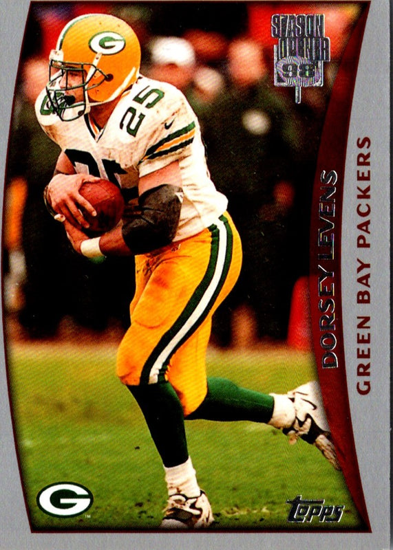 1998 Topps Season Opener Dorsey Levens #101