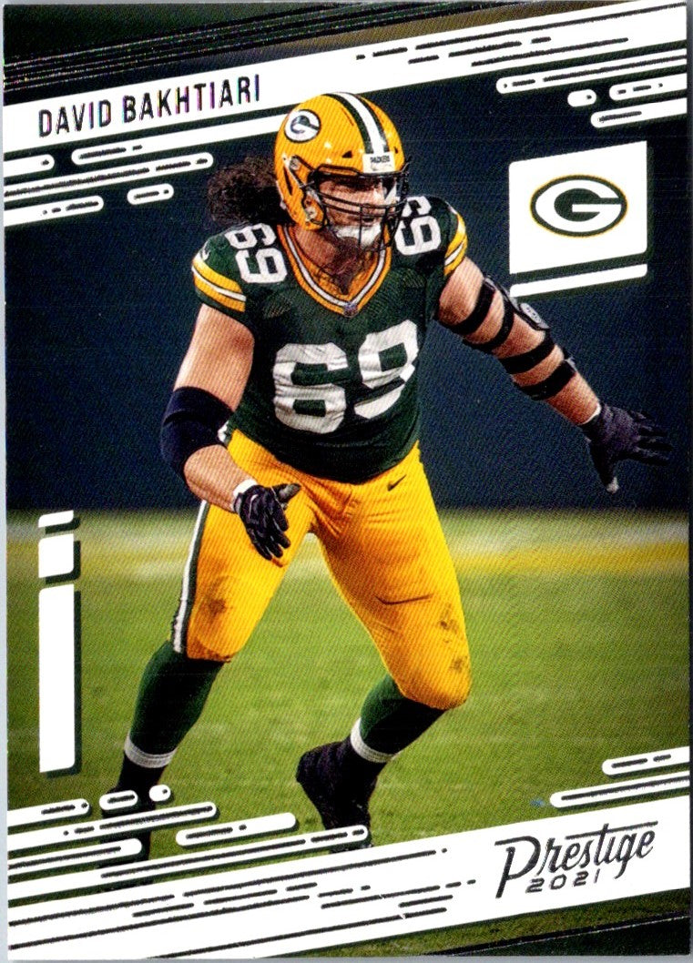 2021 Panini Prestige David Bakhtiari