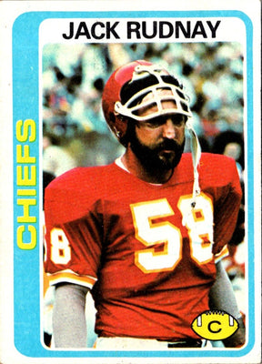 1978 Topps Jack Rudnay #207
