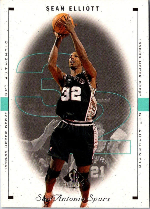 1998 SP Authentic Sean Elliott #77