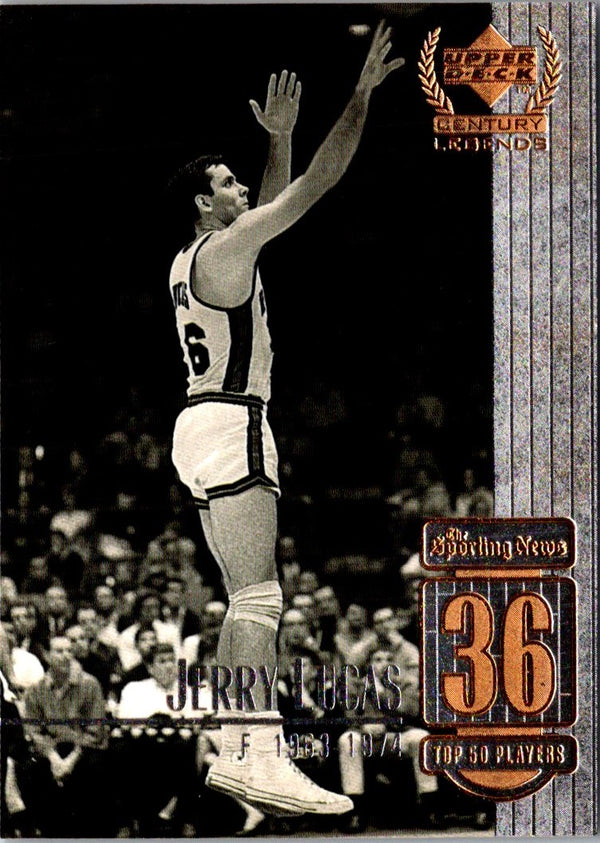 1999 Upper Deck Century Legends Jerry Lucas #36