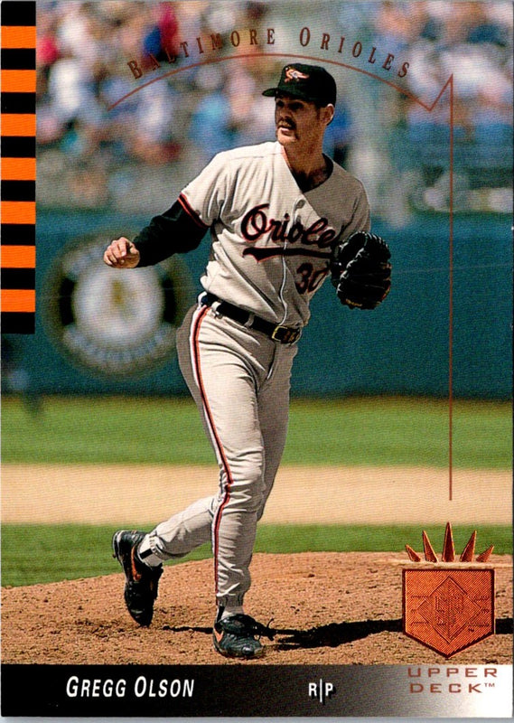 1993 SP Gregg Olson #161