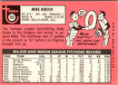 1969 Topps Mike Kekich
