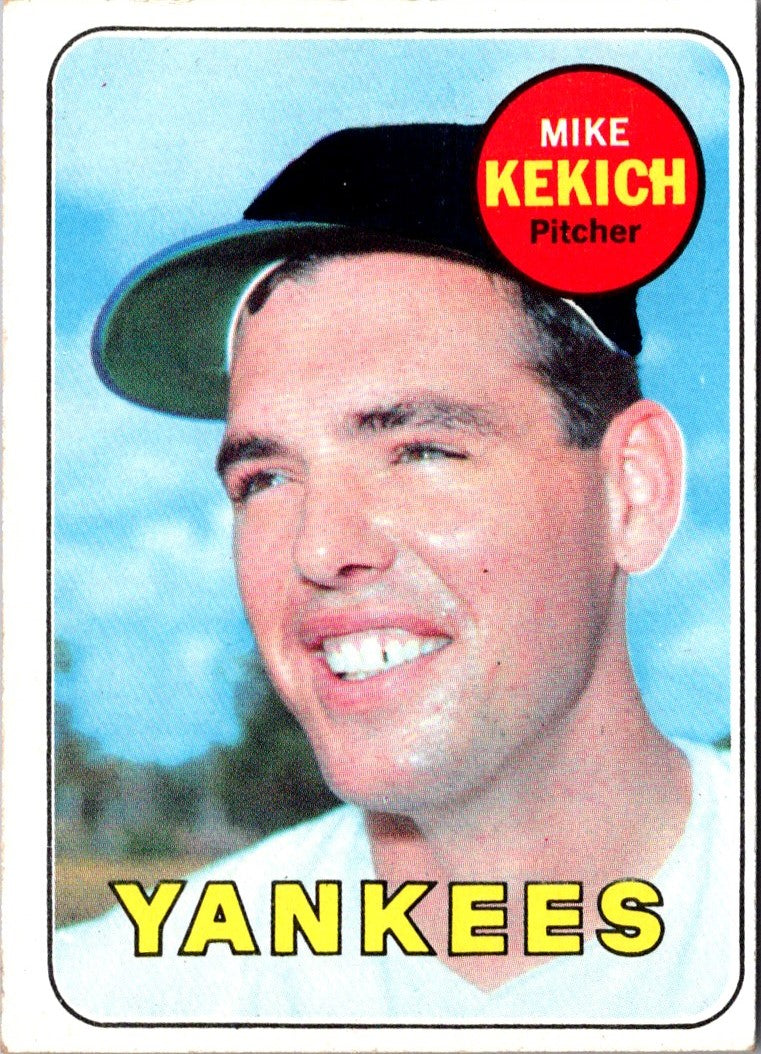 1969 Topps Mike Kekich