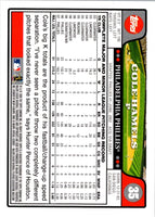 2008 Topps Philadelphia Phillies Cole Hamels #PHI8