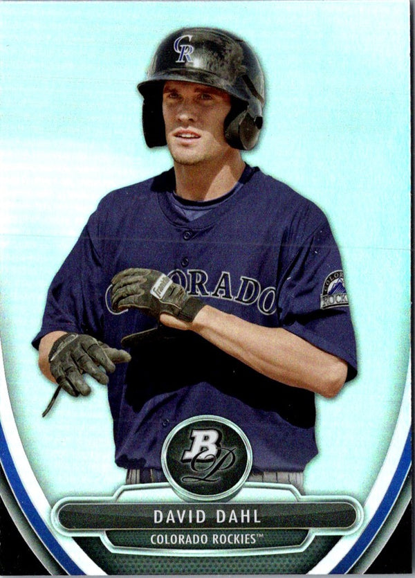 2013 Bowman Platinum Prospects David Dahl #BPP20