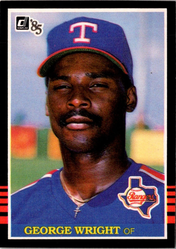 1985 Donruss George Wright #256