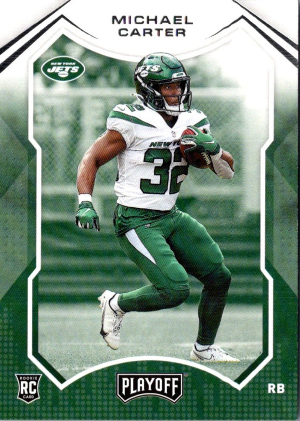 2021 Panini Playoff Michael Carter #229 Rookie