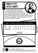 2021 Hoops Red Backs Seth Curry