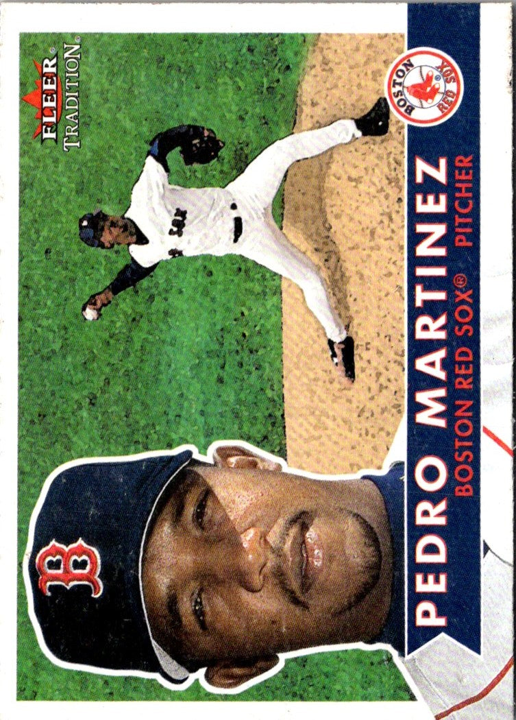 2001 Fleer Tradition Pedro Martinez