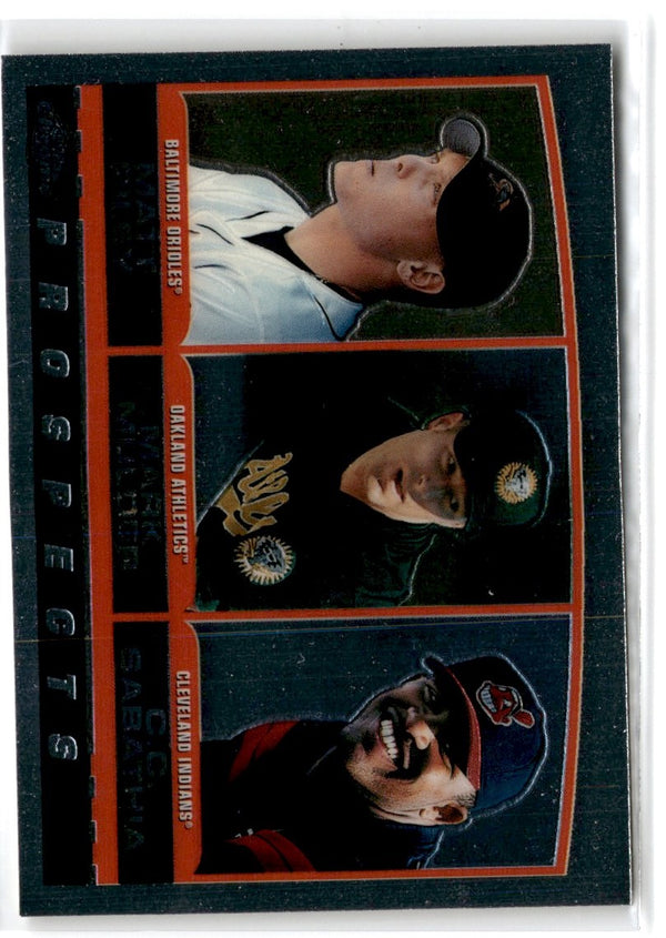 2000 Topps Matt Riley/Mark Mulder / #446