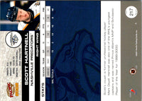 2001 Pacific Scott Hartnell #217