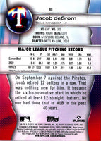 2023 Bowman Platinum Jacob deGrom #90