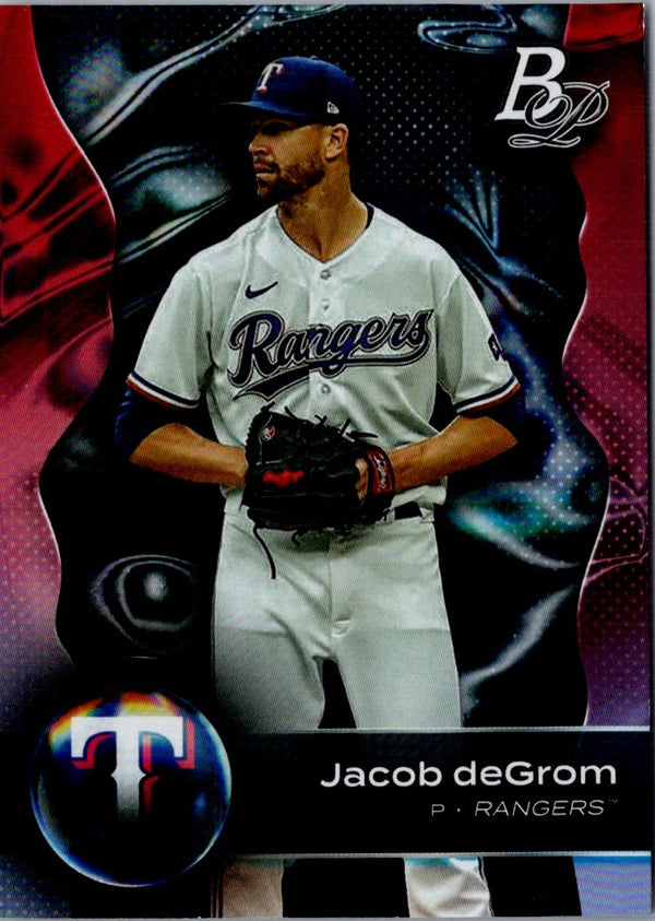 2023 Bowman Platinum Jacob deGrom #90