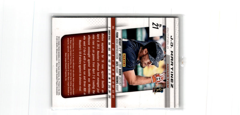 2013 Panini Prizm J.D. Martinez