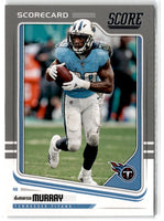 2018 Score Scorecard DeMarco Murray #313