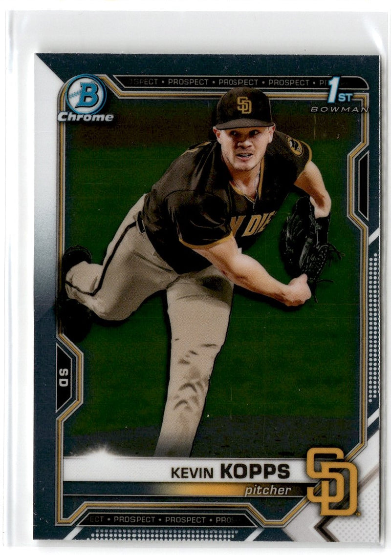 2021 Bowman Draft Chrome Kevin Kopps