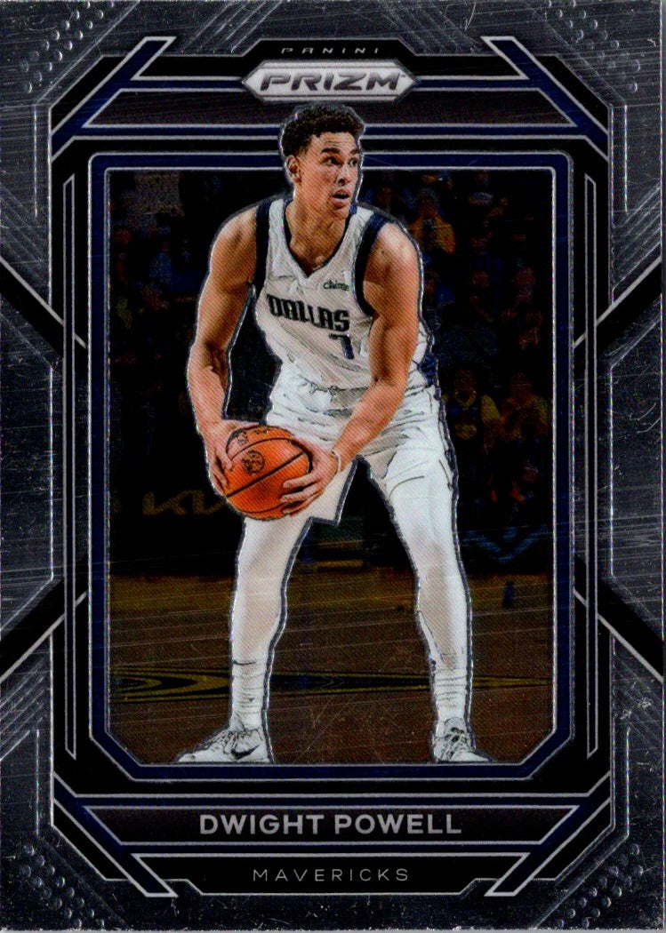 2022 Panini Prizm Blue Dwight Powell