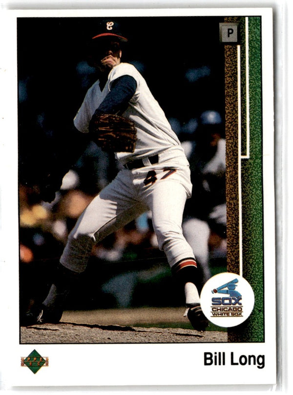 1989 Upper Deck Bill Long #499