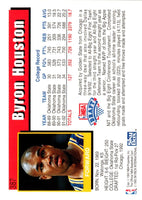 1992 Hoops Byron Houston #387 Rookie