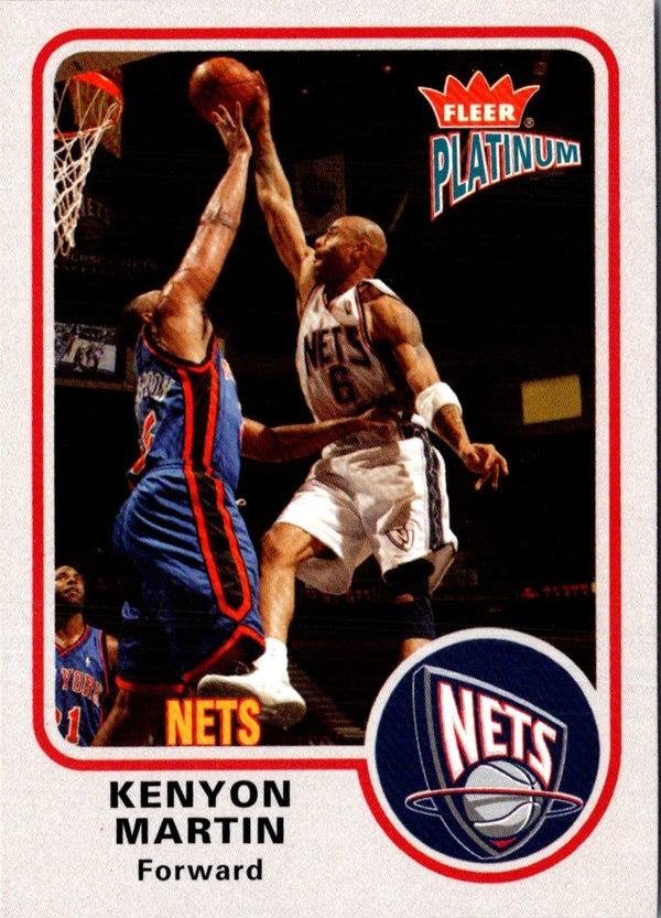 2002 Fleer Platinum Kenyon Martin #136