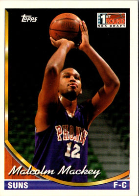 1993 Topps Malcolm Mackey #139 Rookie