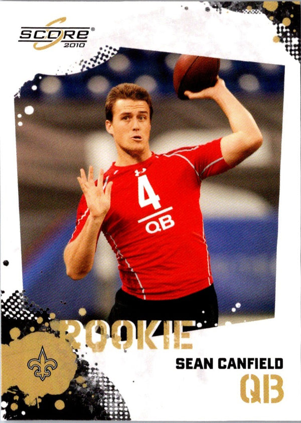 2010 Score Sean Canfield #388 Rookie