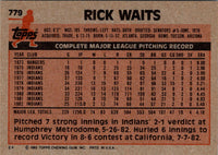 1983 Topps Rick Waits #779