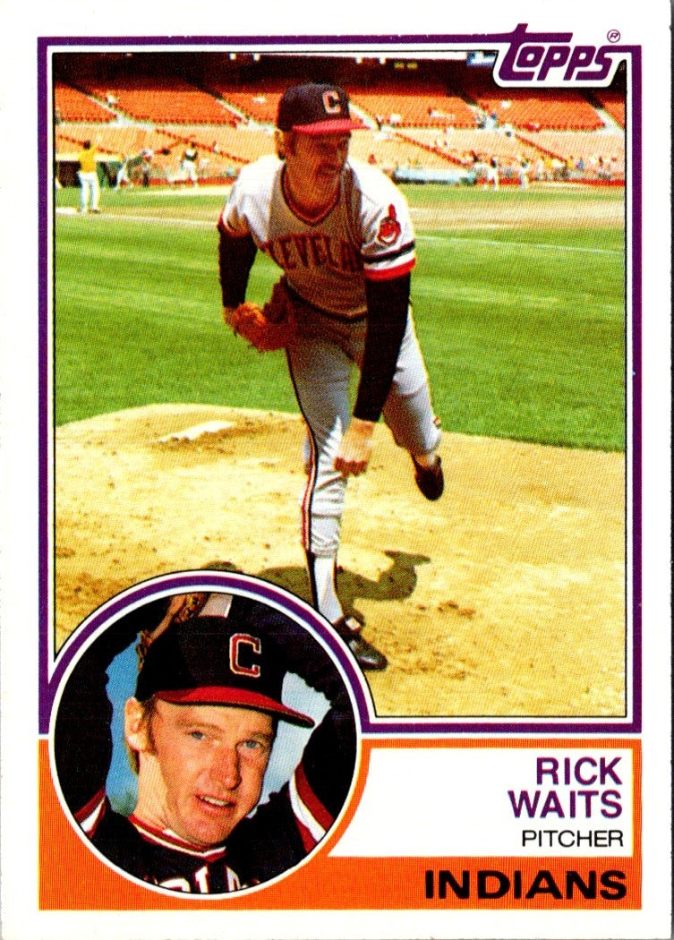 1983 Topps Rick Waits