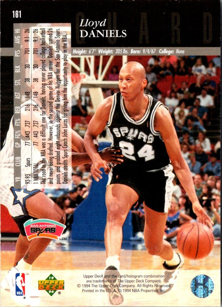 1993 Upper Deck Special Edition Electric Court Lloyd Daniels