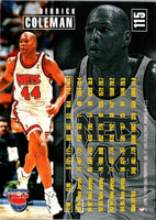 1995 Fleer European Derrick Coleman #115