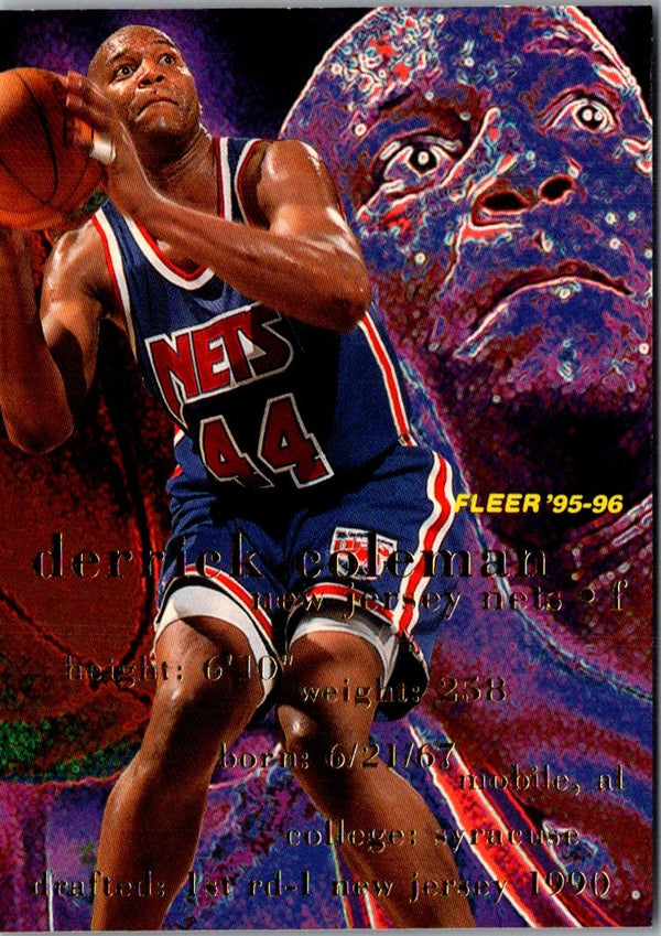 1995 Fleer European Derrick Coleman #115