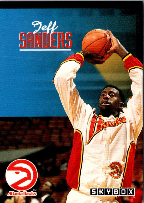 1992 SkyBox Jeff Sanders #357