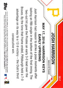 2017 Topps Opening Day Superstar Celebrations Josh Harrison