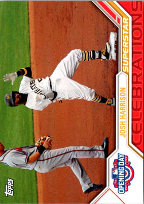 2017 Topps Opening Day Superstar Celebrations Josh Harrison #SC-7